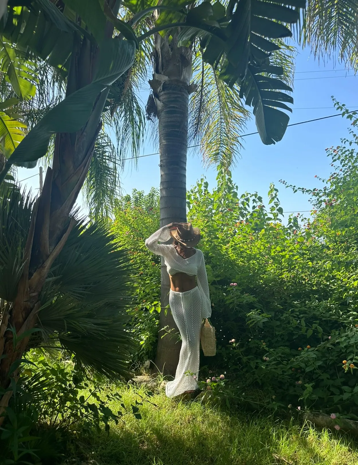 ALBA - White Knit Co-Ord