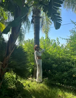 ALBA - White Knit Co-Ord