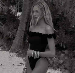 AMORE - Midnight Black Swimsuit