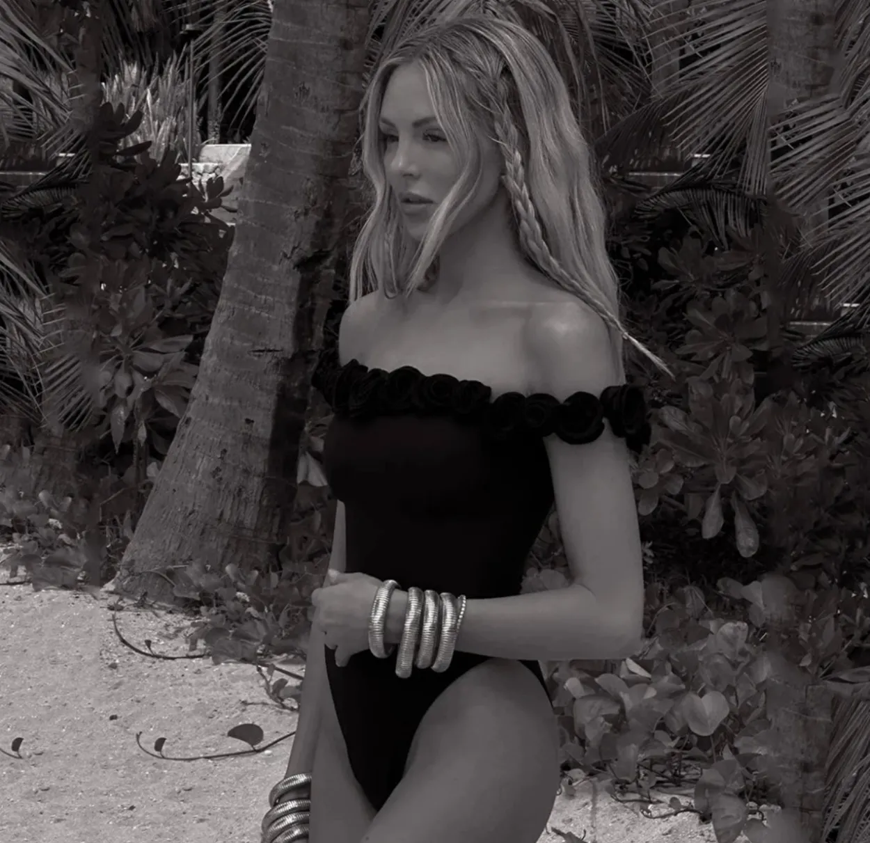 AMORE - Midnight Black Swimsuit