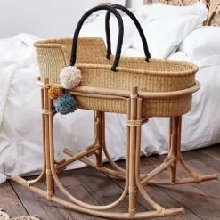 Baby Bolga Moses Basket - Bobo
