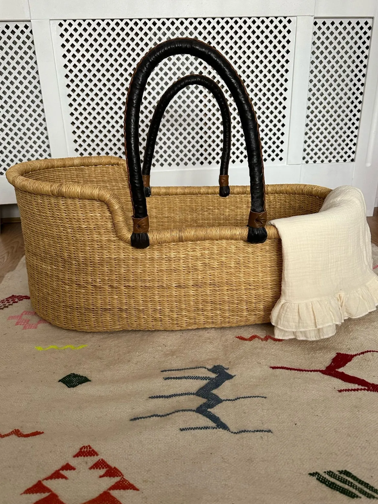Baby Bolga Moses Basket - Bobo