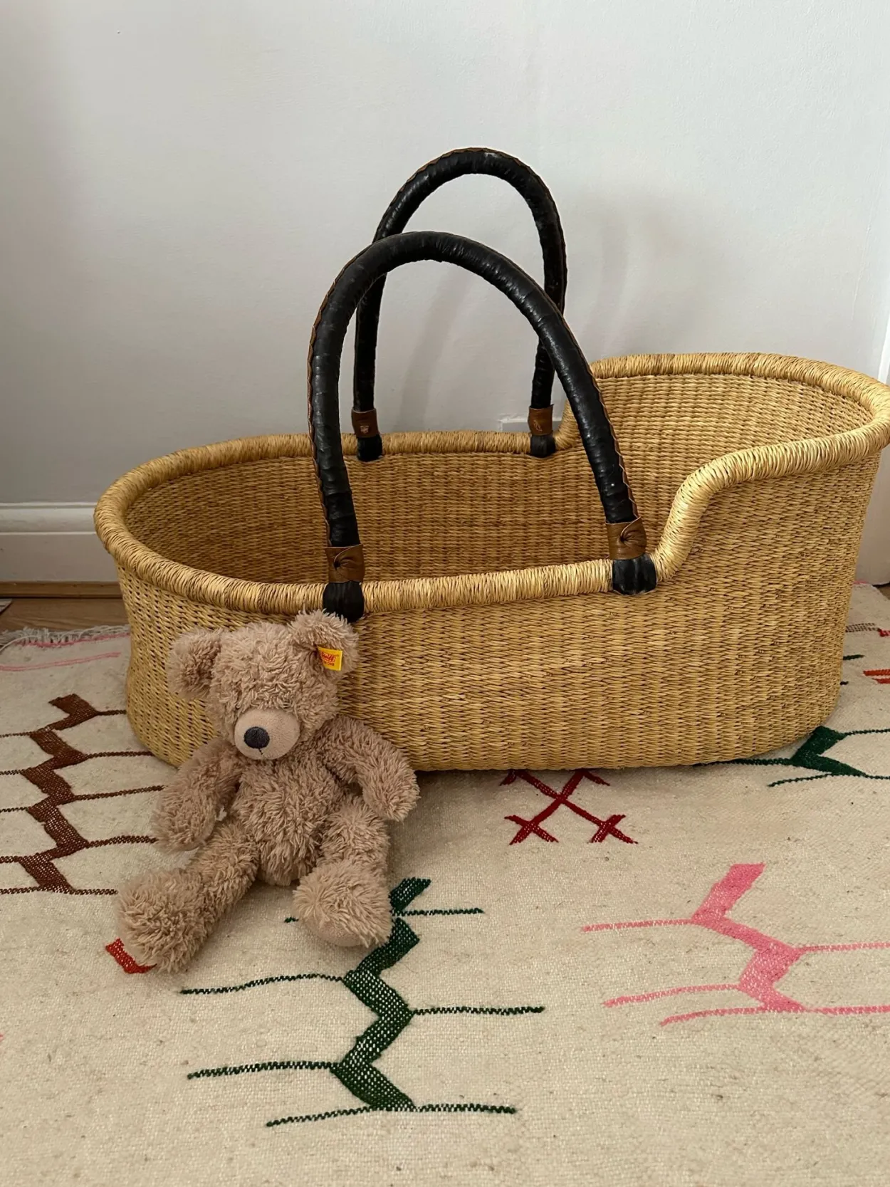 Baby Bolga Moses Basket - Bobo