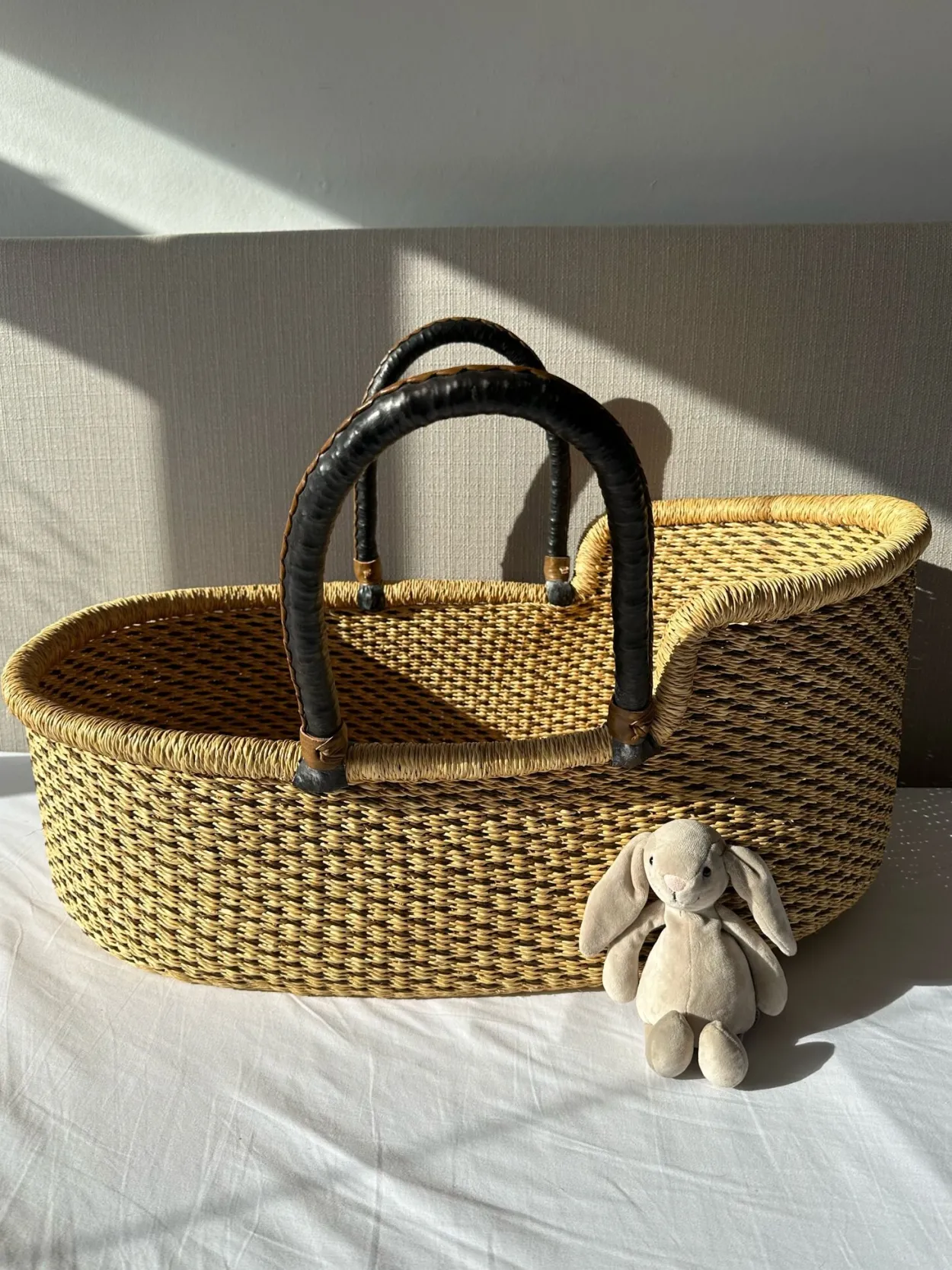 Baby Bolga Moses Basket - Feechi