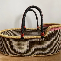 Baby Bolga Moses Basket - Lulu