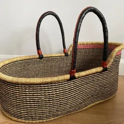 Baby Bolga Moses Basket - Lulu