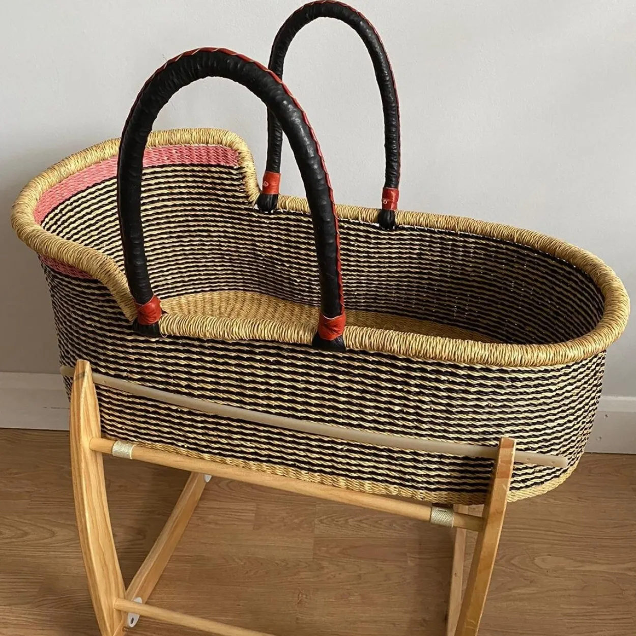 Baby Bolga Moses Basket - Lulu