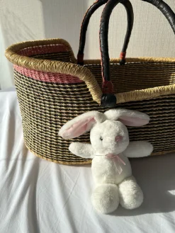 Baby Bolga Moses Basket - Lulu