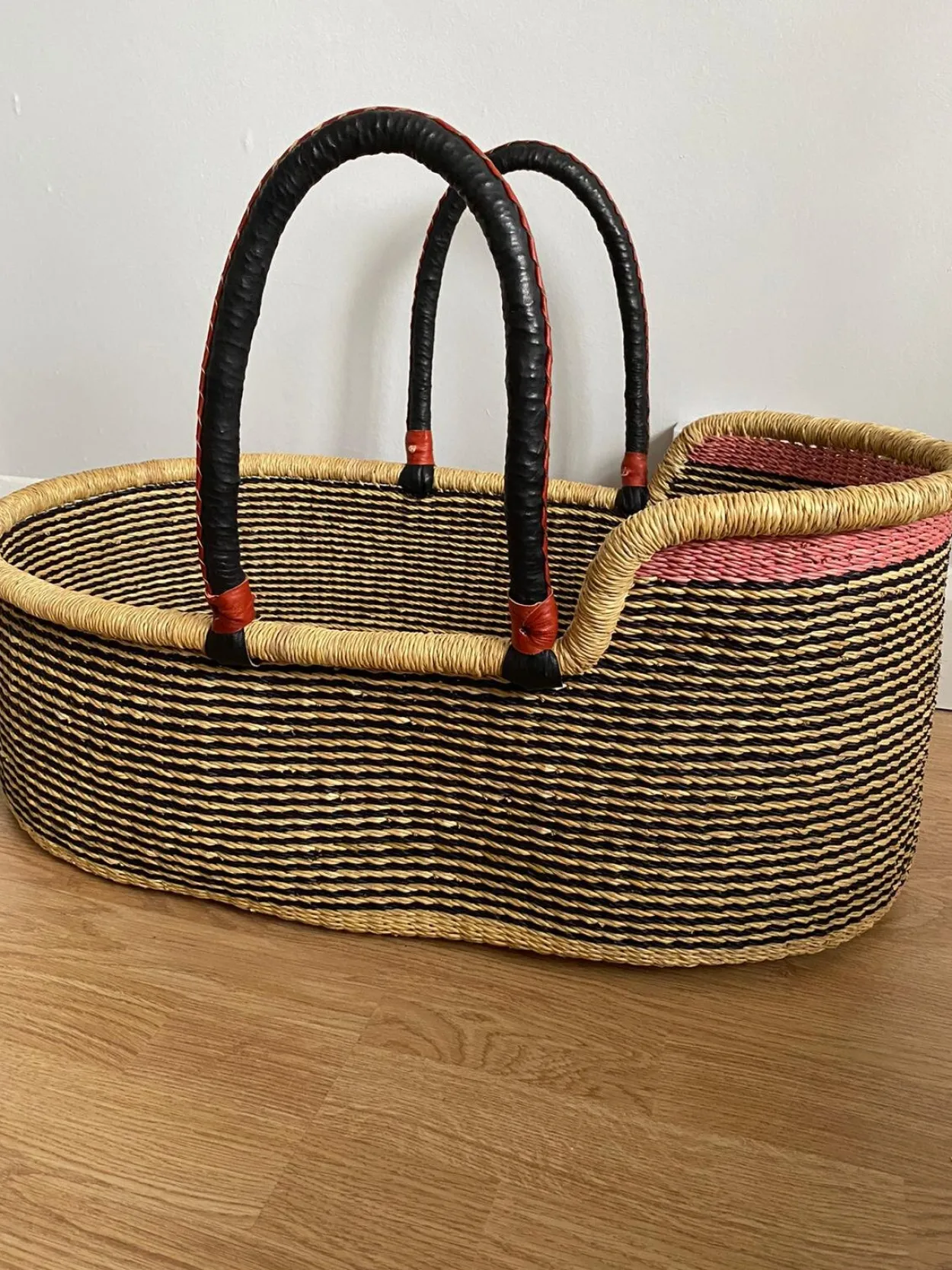 Baby Bolga Moses Basket - Lulu