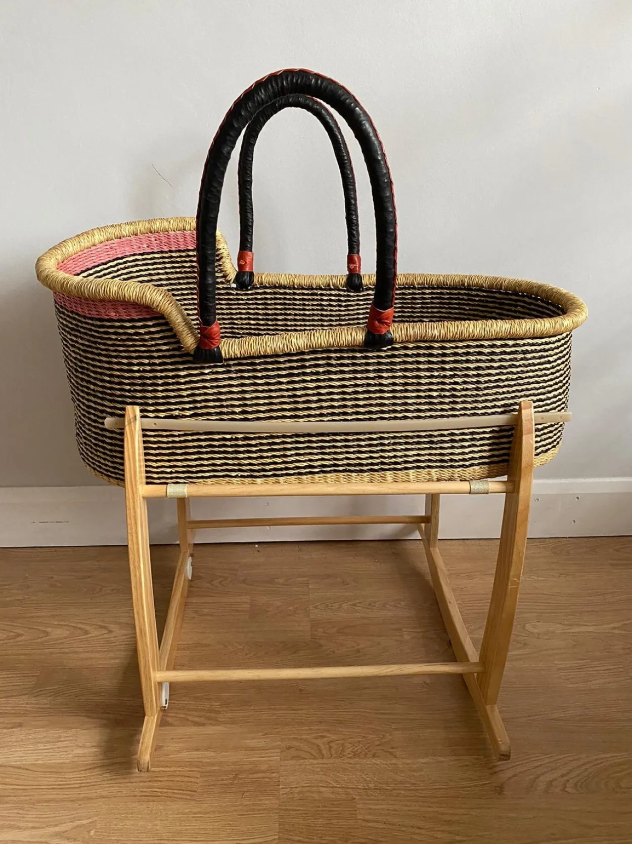 Baby Bolga Moses Basket - Lulu