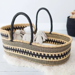 Baby Bolga Moses Basket - Zane