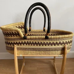 Baby Bolga Moses Basket - Zane