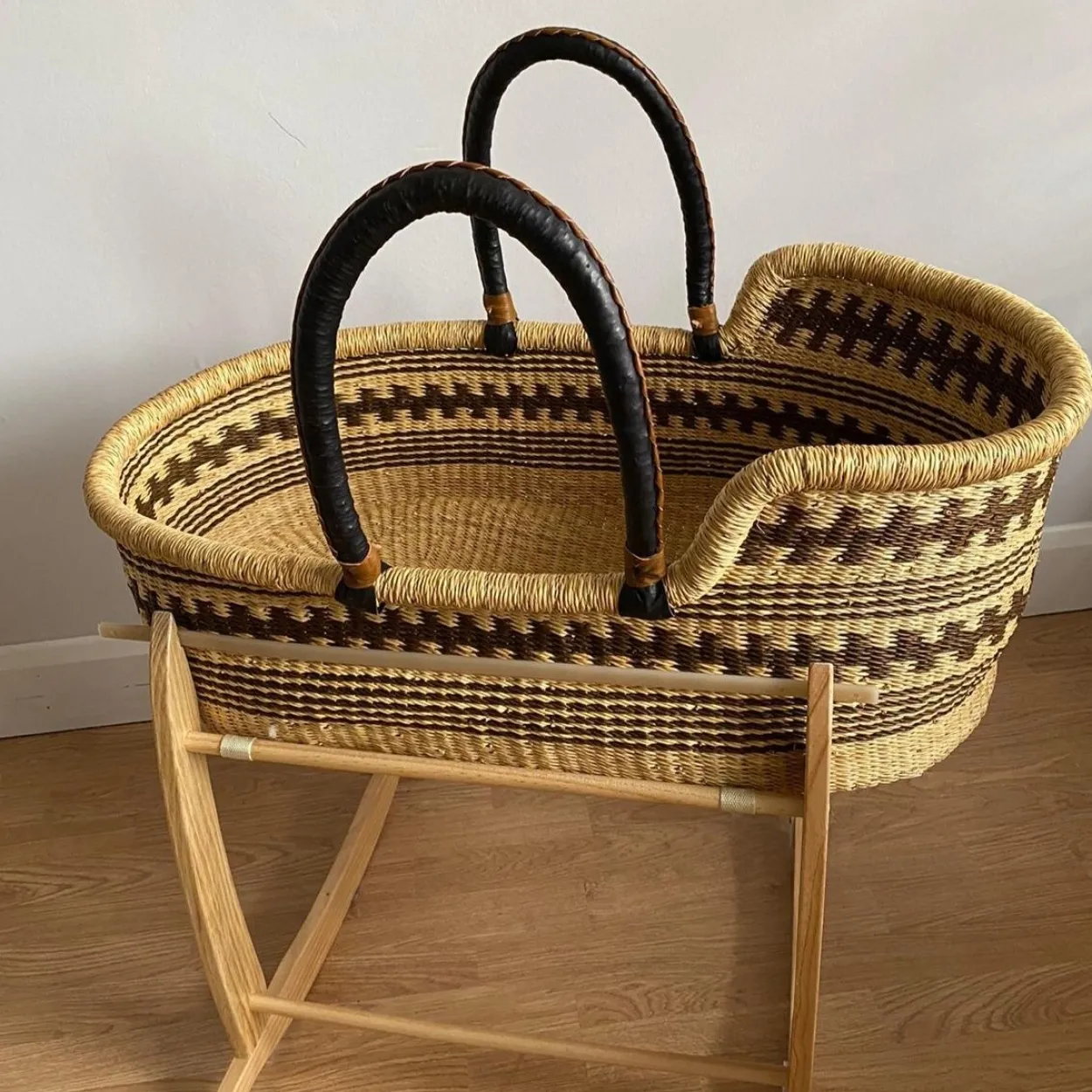 Baby Bolga Moses Basket - Zane