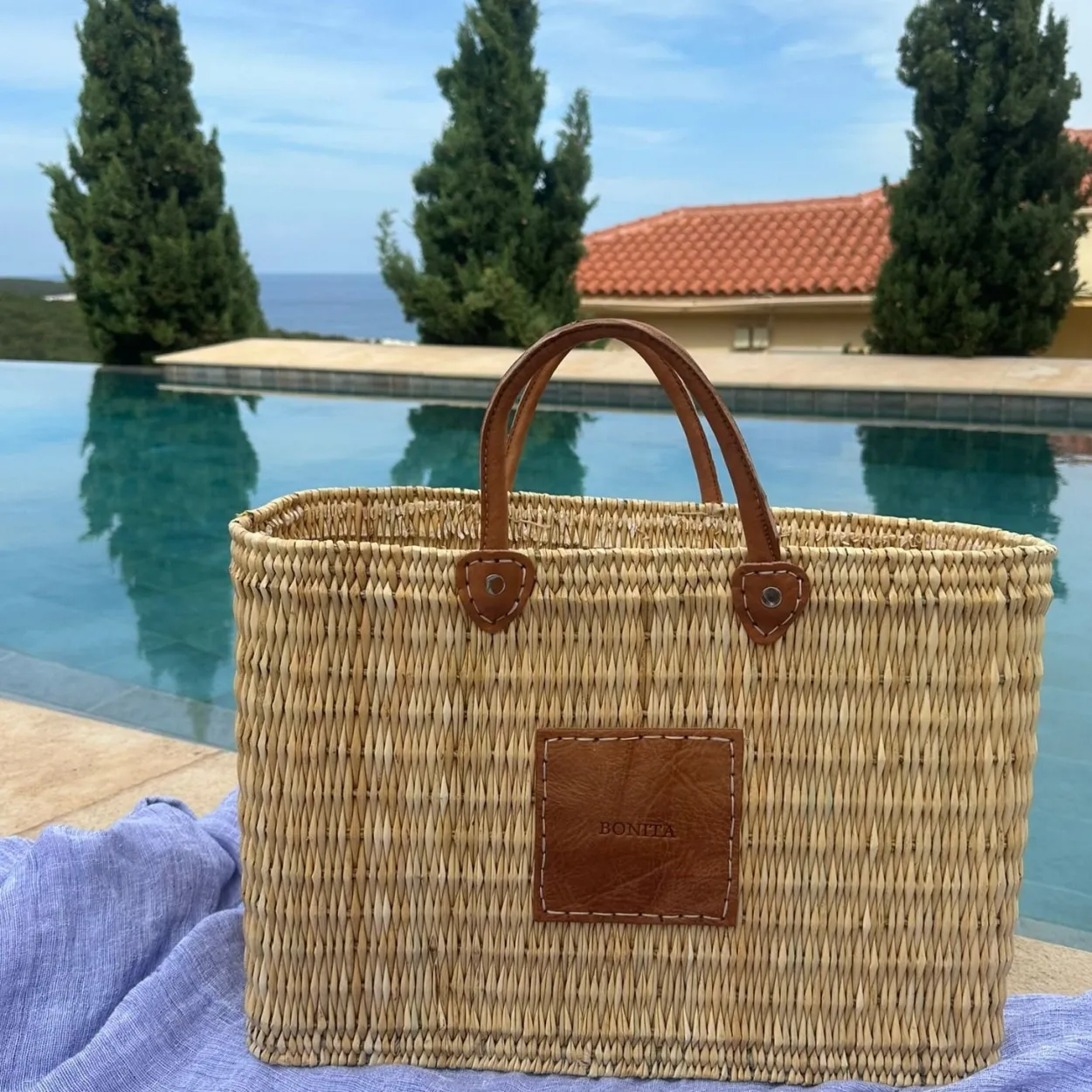 Bonita Reed Shopper Basket