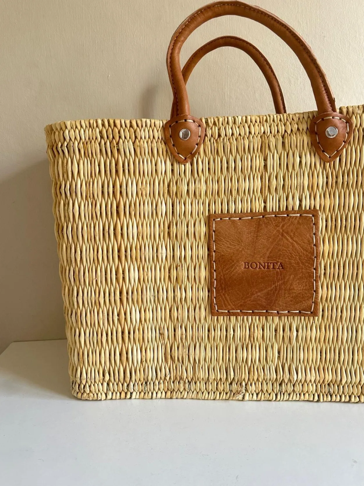 Bonita Reed Shopper Basket