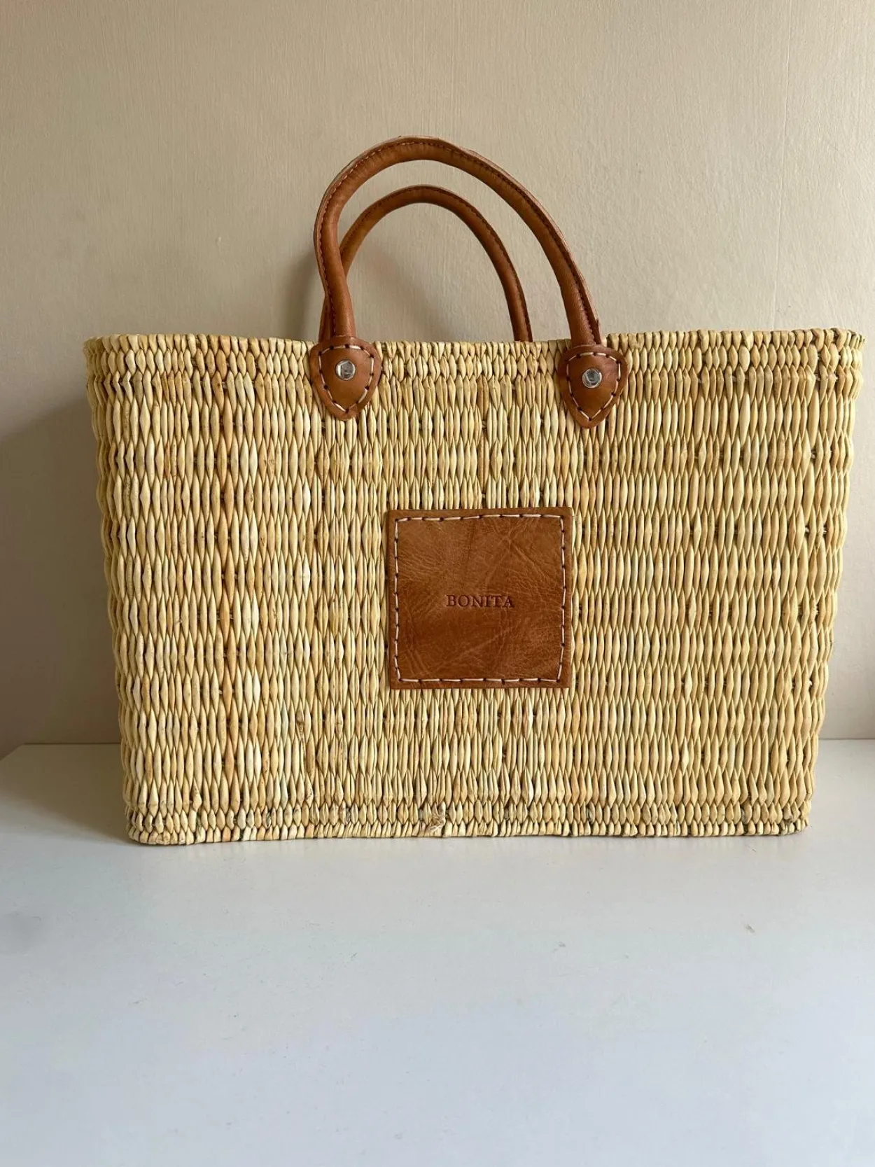 Bonita Reed Shopper Basket