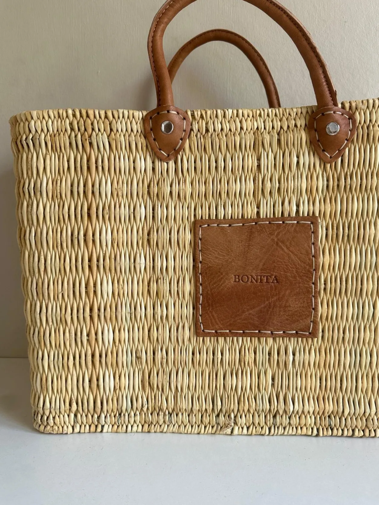 Bonita Reed Shopper Basket