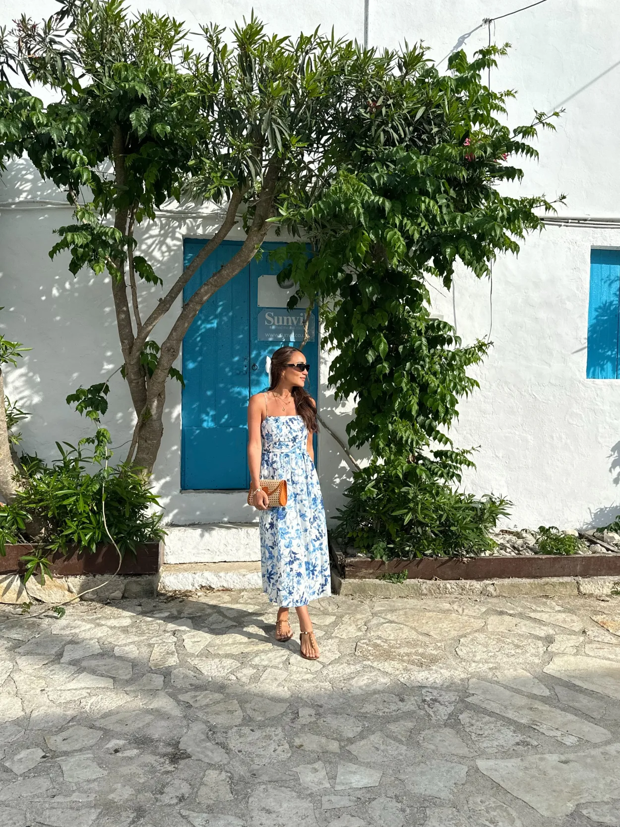 Bonita's Bali Rattan Crossbody Bag & Clutch
