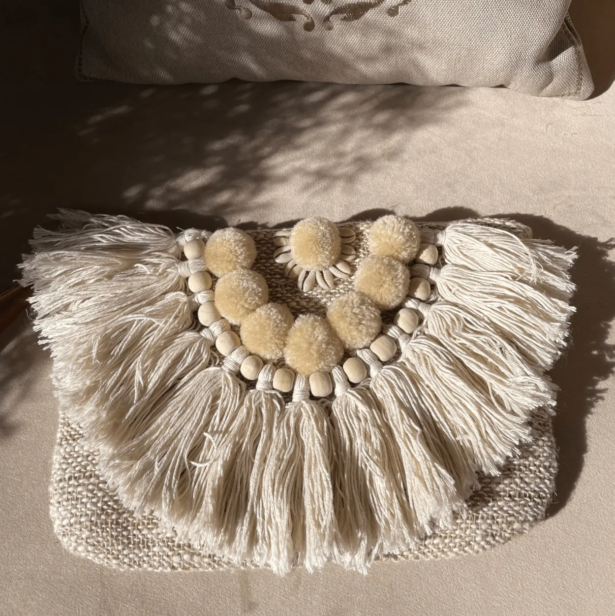 Bonita's Bohemian clutch bag