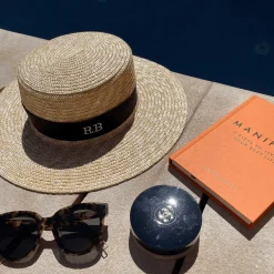 Bonita's Classic Boater - Black