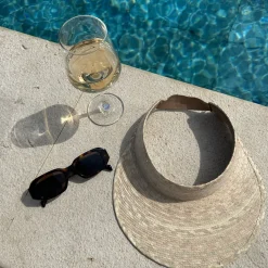Bonita's Classic Palm Leaf Visor