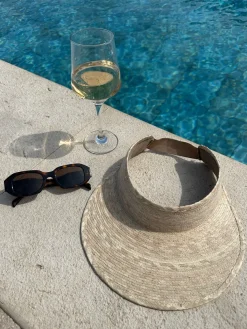 Bonita's Classic Palm Leaf Visor