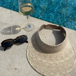 Bonita's Classic Palm Leaf Visor