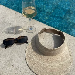 Bonita's Classic Palm Leaf Visor
