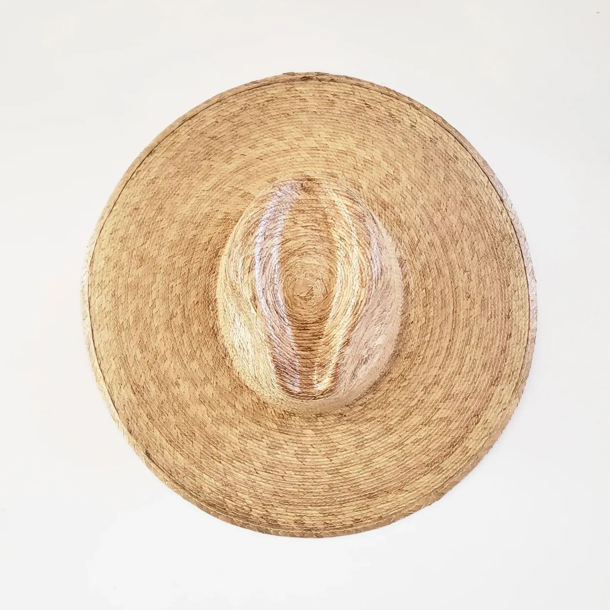 Bonita's Classic Wide Brim Palm Panama Hat