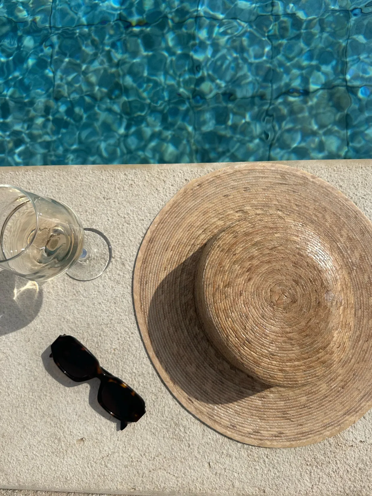 Bonita's Classic Wide Brim Palm Boater Hat