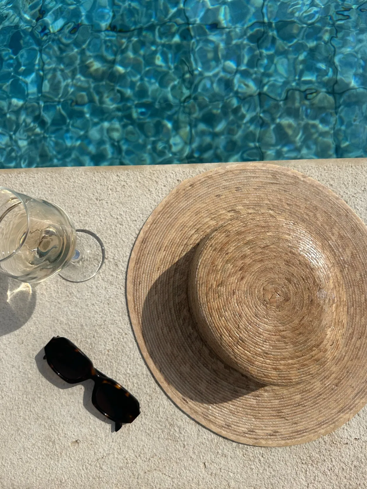 Bonita's Classic Wide Brim Palm Boater Hat