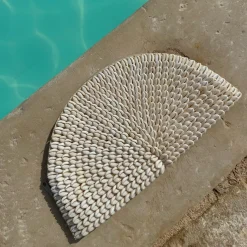 Bonita's Half-moon Shell Clutch
