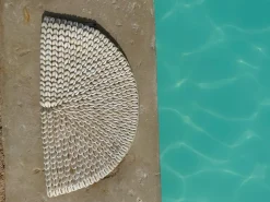 Bonita's Half-moon Shell Clutch