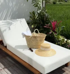 Bonita's Lemon Handle Basket