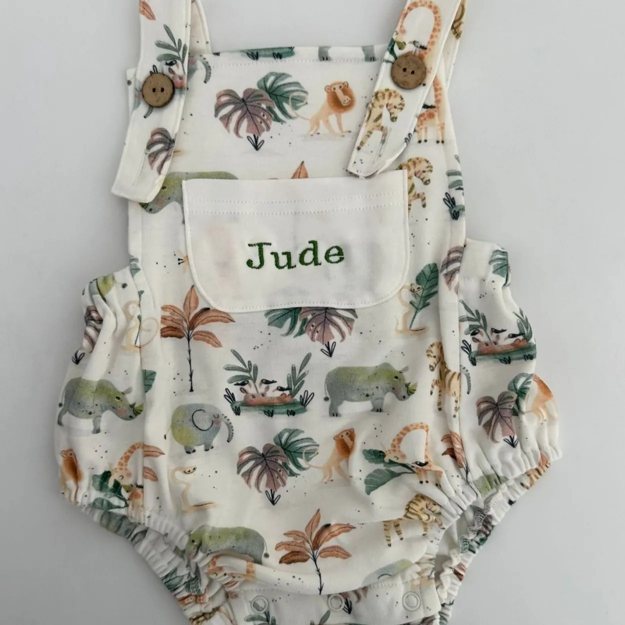 Bonita’s Little Explorer Personalised Baby Romper