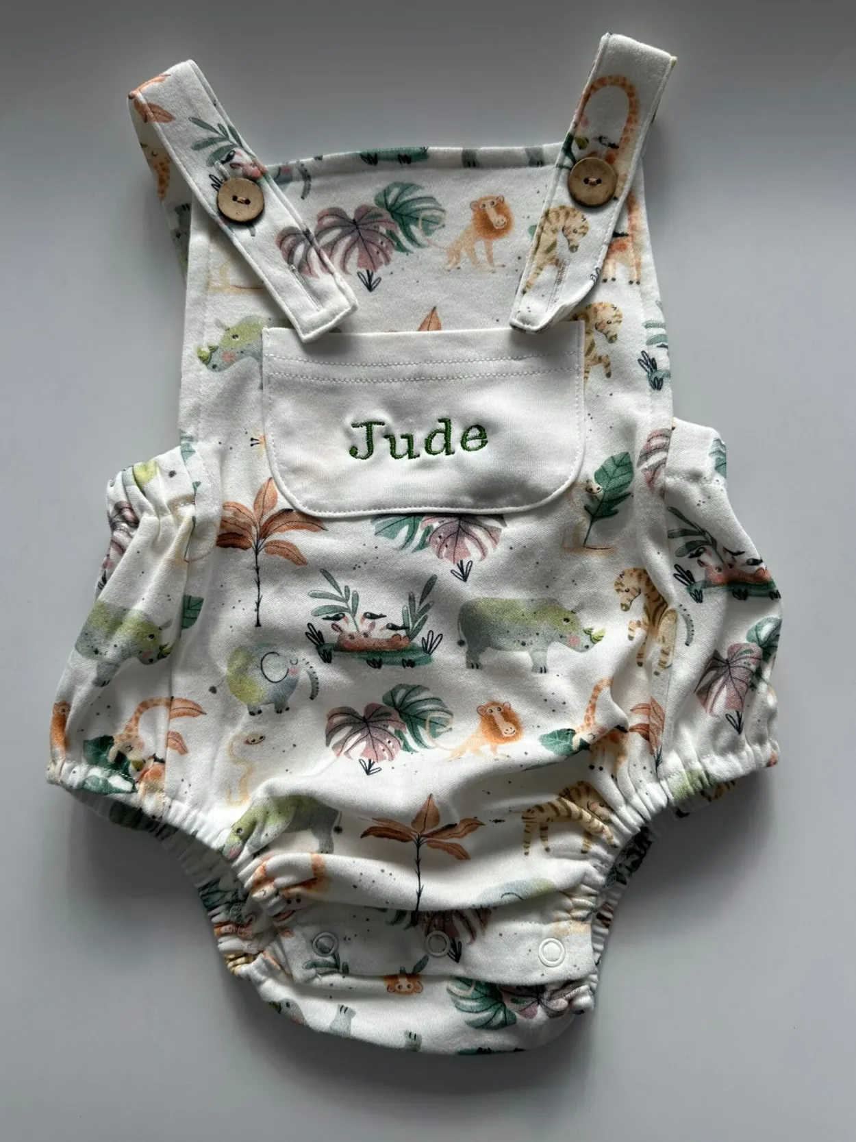 Bonita’s Little Explorer Personalised Baby Romper