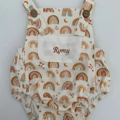 Bonita’s Little Rainbow Personalised Baby Romper