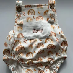Bonita’s Little Rainbow Personalised Baby Romper