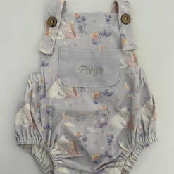 Bonita’s Little Unicorn Personalised Baby Romper