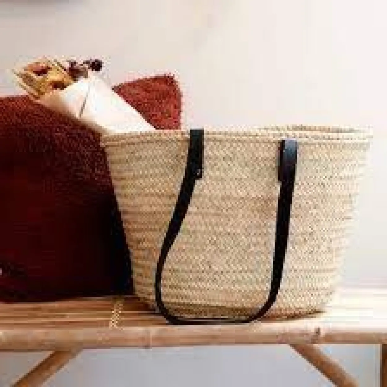 Bonita's Long Handle Basket