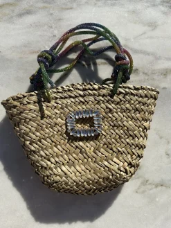 Bonita's Mini Crystal Buckle Basket