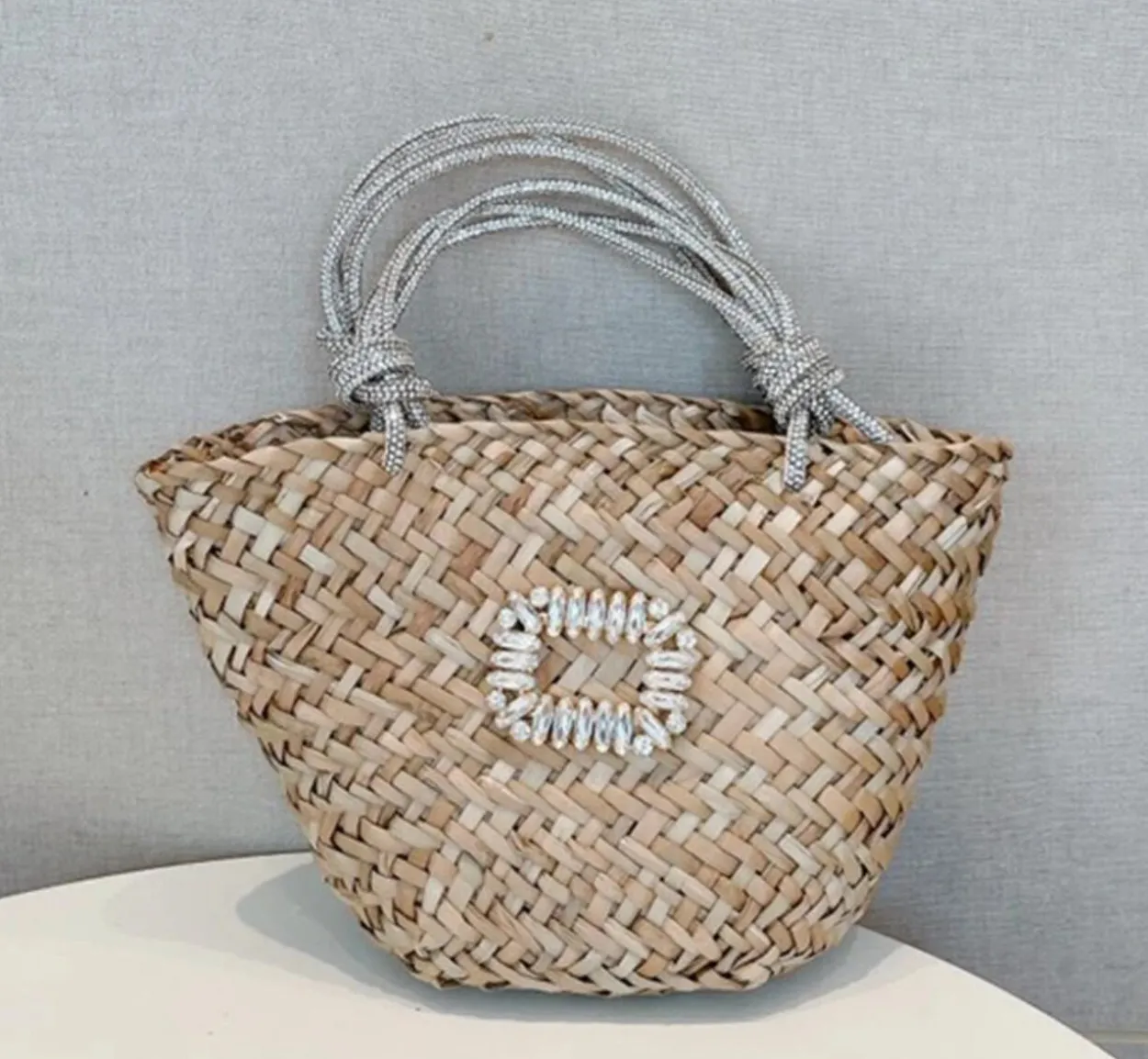 Bonita's Mini Crystal Buckle Basket