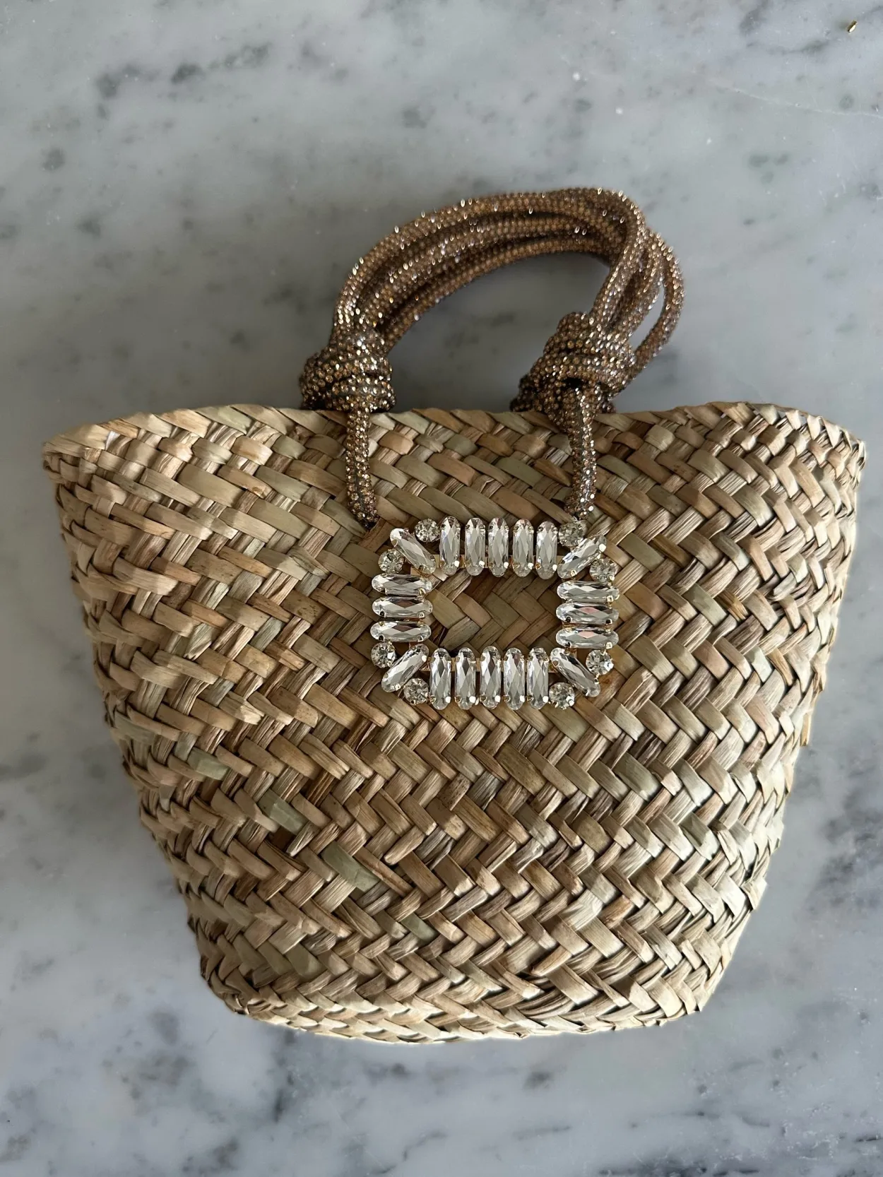 Bonita's Mini Crystal Buckle Basket