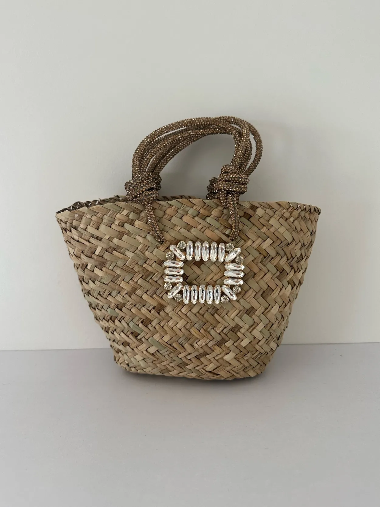 Bonita's Mini Crystal Buckle Basket