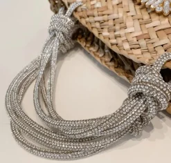 Bonita's Mini Crystal Buckle Basket