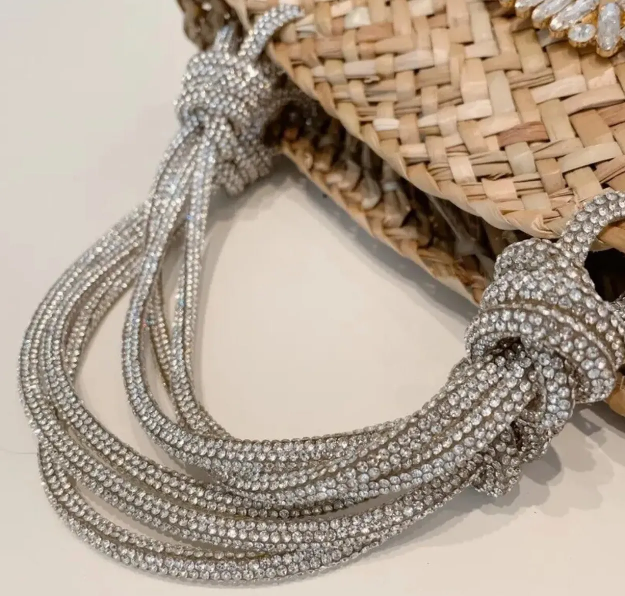 Bonita's Mini Crystal Buckle Basket