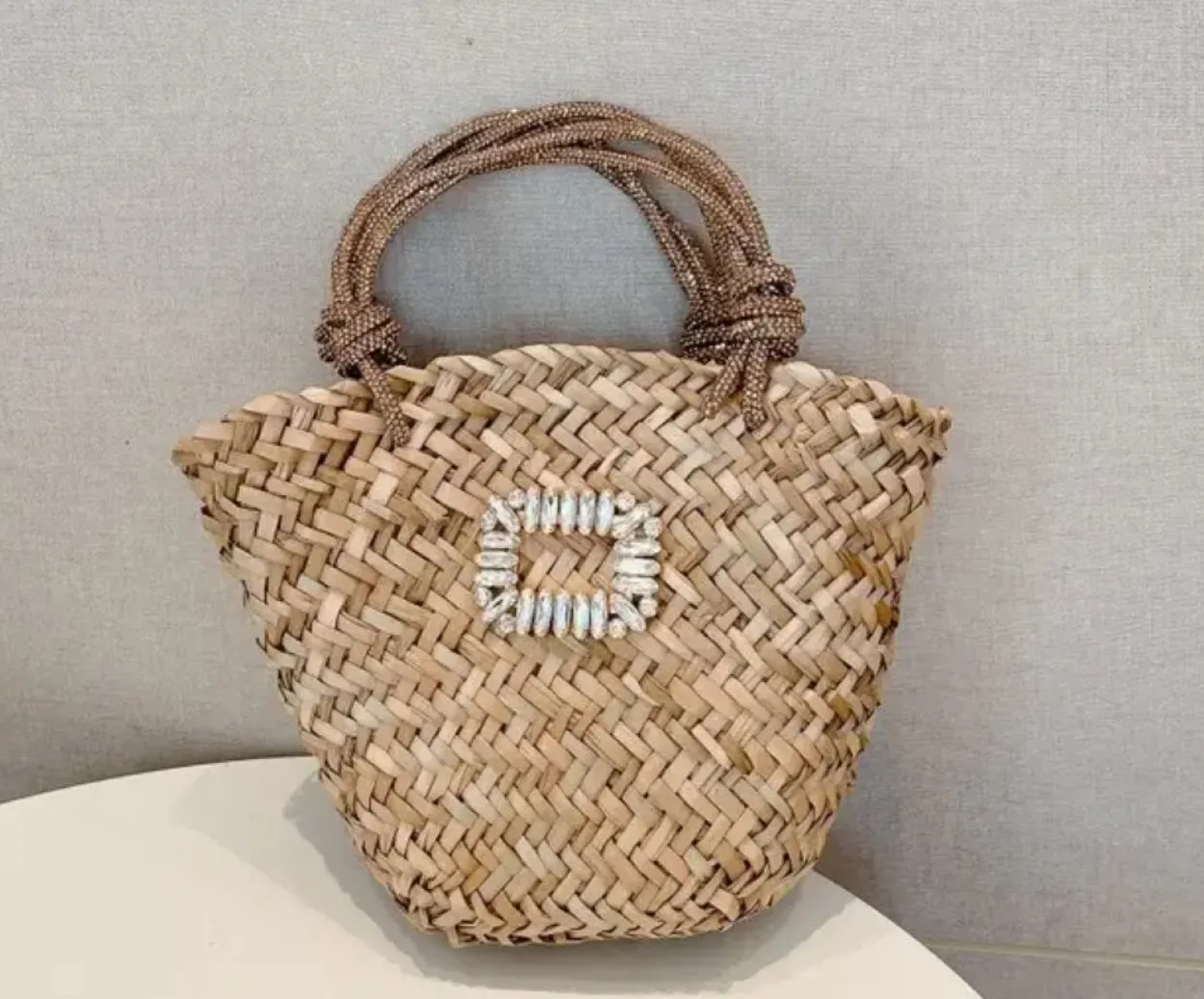 Bonita's Mini Crystal Buckle Basket