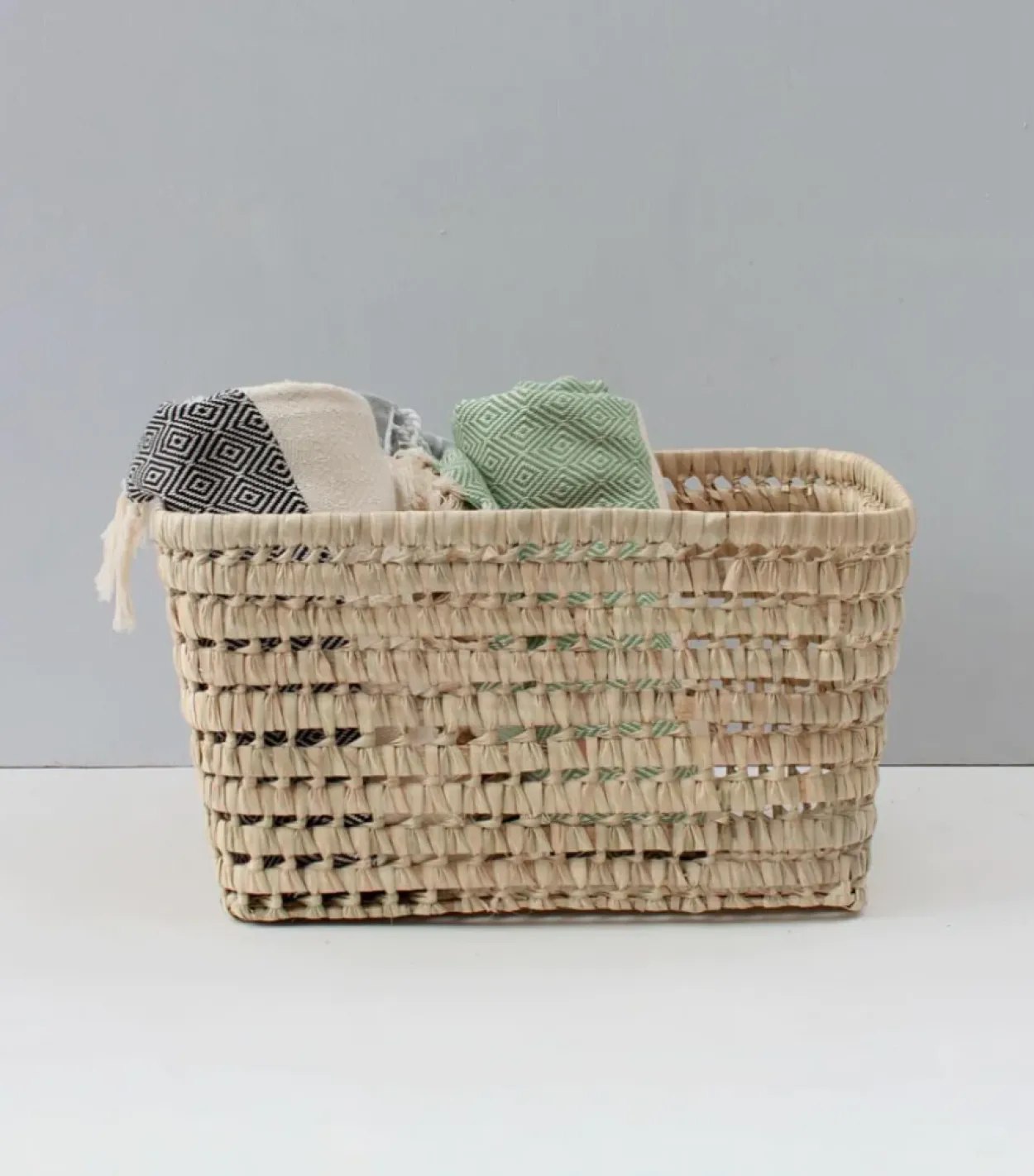 Bonita's Open Weave Storage Boxes (Trio)