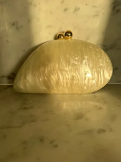 Bonita's Pearl Clutch Bag
