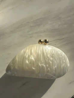 Bonita's Pearl Clutch Bag